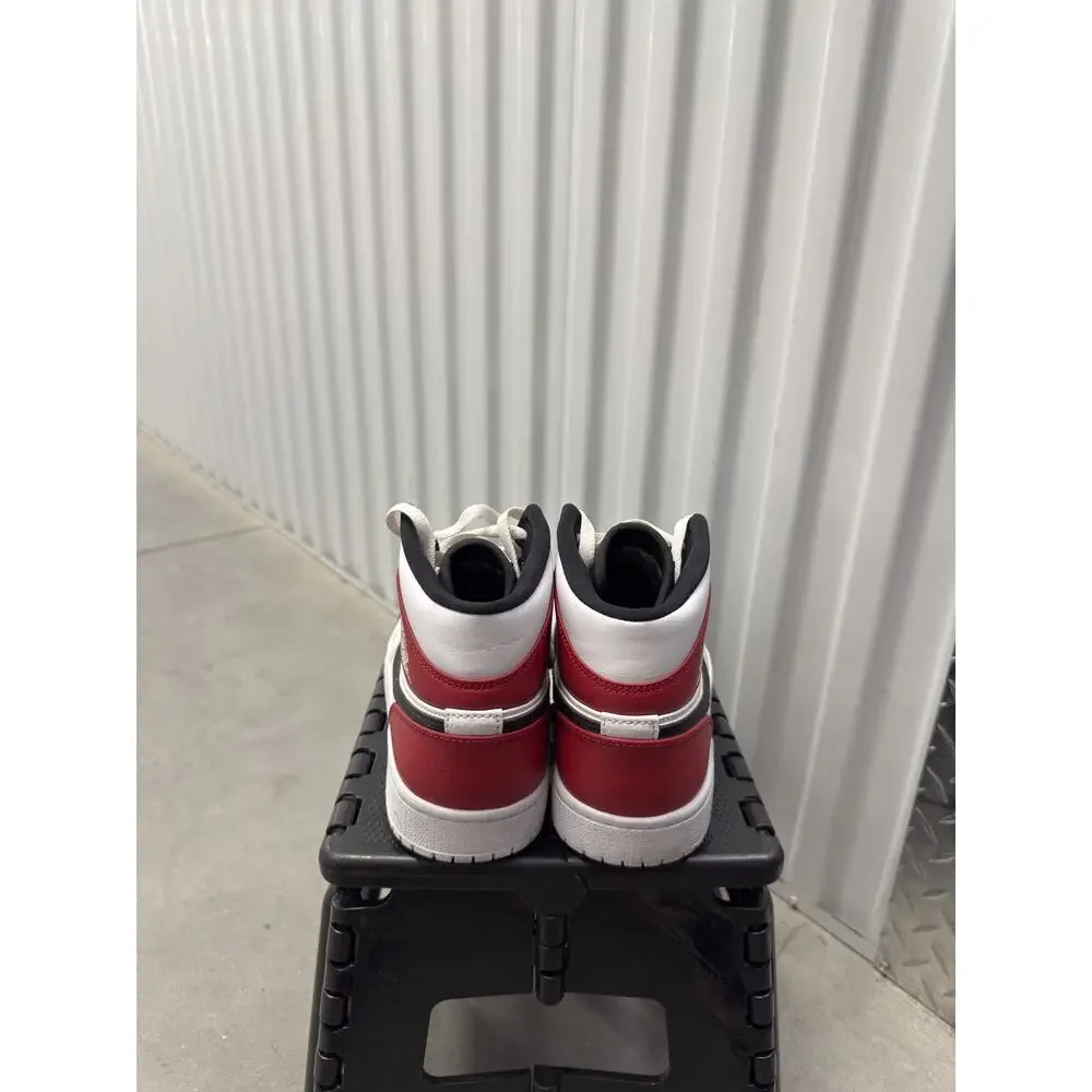 Nike Air Jordan 1 White Chicago Black-University 2019 Size 9 Men's - 554724-116